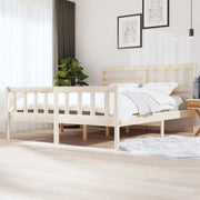 Giroletto-Struttura Letto 180x200 cm Super King in Legno Massello 245792
