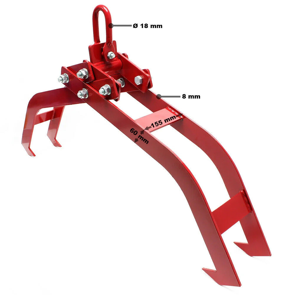 Morsetto per lavorazione del legno morsetto di sollevamento attrezzatura forestale 16_0002880