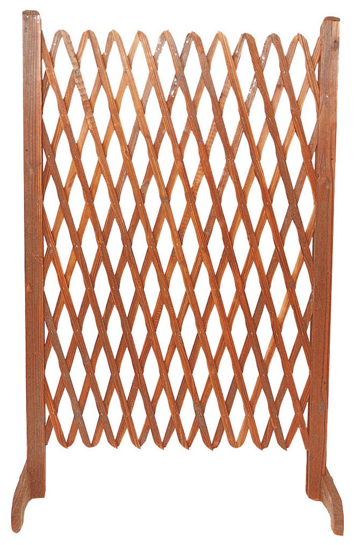 steccato in legno trattato con base cm.140x120h cod:ferx.8783