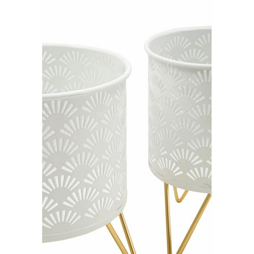 Coppia Vasi Stile Classico cm Ø 16X20 - 13X20 - CARLYOPPIA