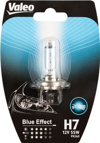 H7 lampada singola auto 12V 55W Blue effect attacco PX26d