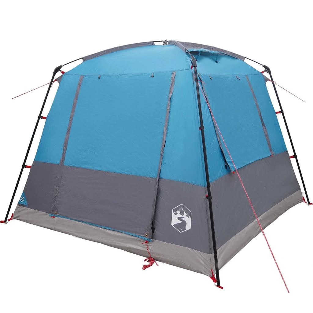 Tenda Party Blu 10 persone Poliestere 185T con rivestimento PU