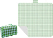 Pavillone impermeabili per picnic - tenda da picnic pieghevole per escursioni portatili - asciugamano da picnic per esterno - campeggio e viaggi - 200x200 cm (verde)