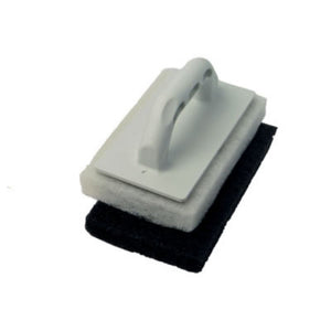 Frattone pulitura con due feltri 12x25x2,5 b07r52dk1j