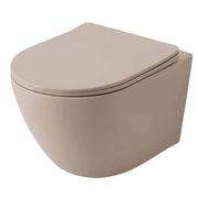 Vaso Wc Sospeso Rea Focus Tornado Taupe