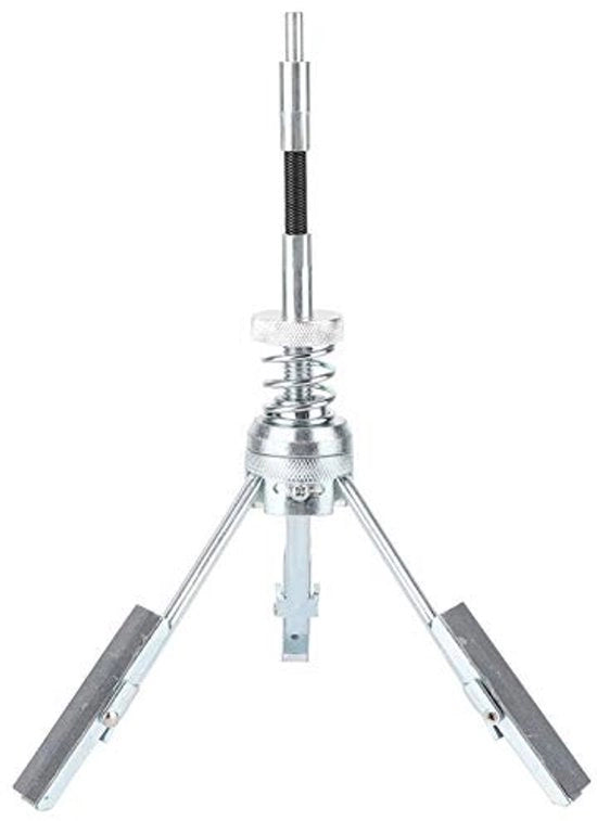 Kit di pulizia cilindri Flessibile Asse - Attrezzi per il giardino - Carrello con ruote - Rimozione ruggine - Centratura automatica - Adatto per diametri da 3/4 pollici a 3-1/2 pollici - Pulitore cilindri