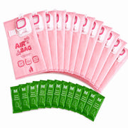 Kit 12 Sacchetti Compatibili Folletto VK140/150 a 5 Strati con 12 Bustine Granuli Profumati Filtrazione ad Alta Efficien