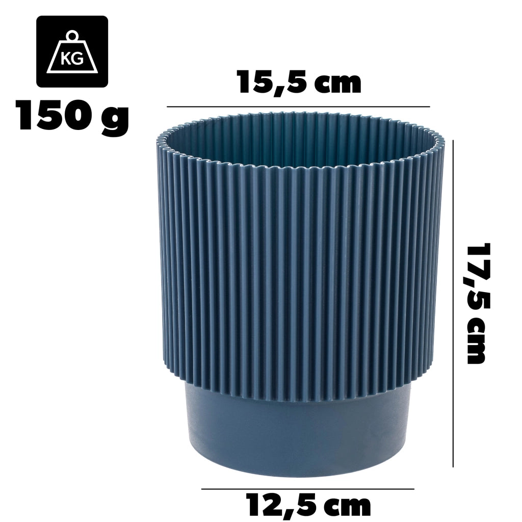 Vaso da fiori KADAX da 15 cm in plastica, per piante di melograno