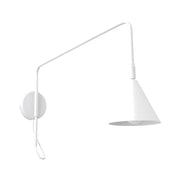 Applique NOX 1 bianco con interruttore
