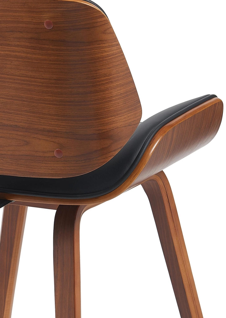 Sedia visitatore Beverley in ecopelle 1
