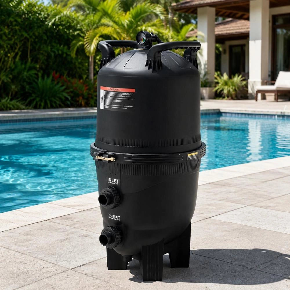 Cartridge Pool Filter, 30 M² Filter Area, Built-in Pool Filter, Above-ground Swimming Pool Filtration System With Upgraded Filter And Leak-proof, For Whirlpools, Spas, Inflatable Pools