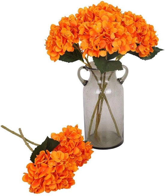 Decorazioni di Festa con Fiori Artificiali 6 Pezzi - Fiori Realistici - Decorazione per Matrimonio/Festa/Abitazione - 18,5"/6,6" - Diverse Dimensioni