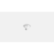 KIT FARETTO LED ORIENTABILE BISIO - 10W 3000K D100 - BIANCO