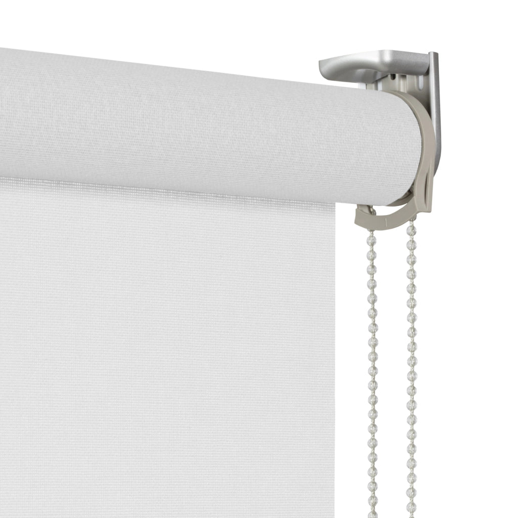 VIEWTEX Tenda a rullo traslucida Cotone (Cotone riciclato) Bianco 150 X 250cm - Made in Europe - 5 anni di garanzia