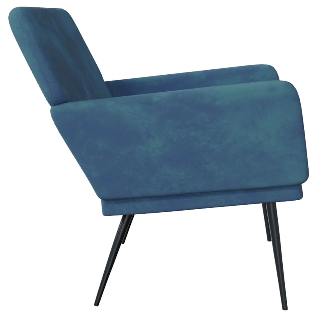 Panca/panca 108 x 79 x 79 cm velluto blu 02_0010712