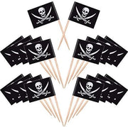 Pirati cocktail tazze da denti - 100 pezzi - Decorazione per bambini - Accessori per feste - Adatto per Halloween e festa di compleanno