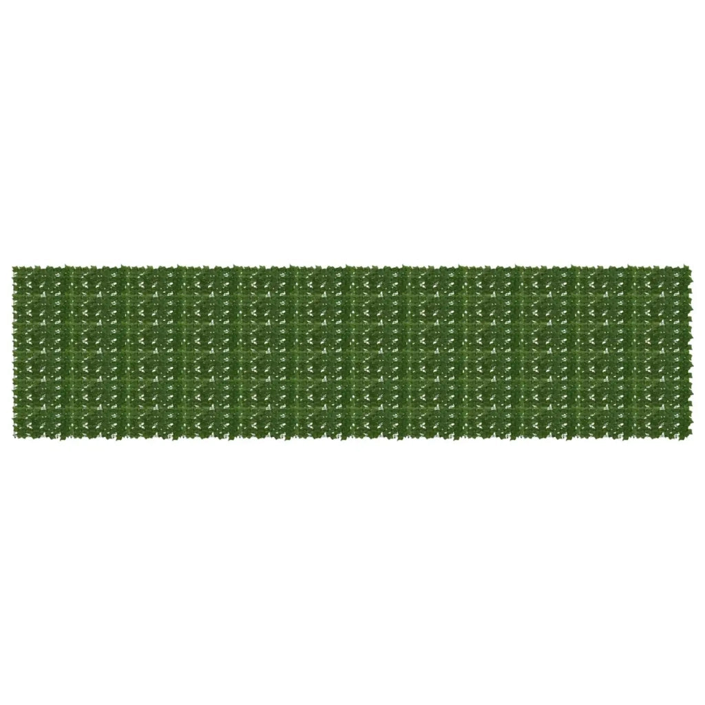 Schermo per balcone con foglie Verde 600 x 150 cm
