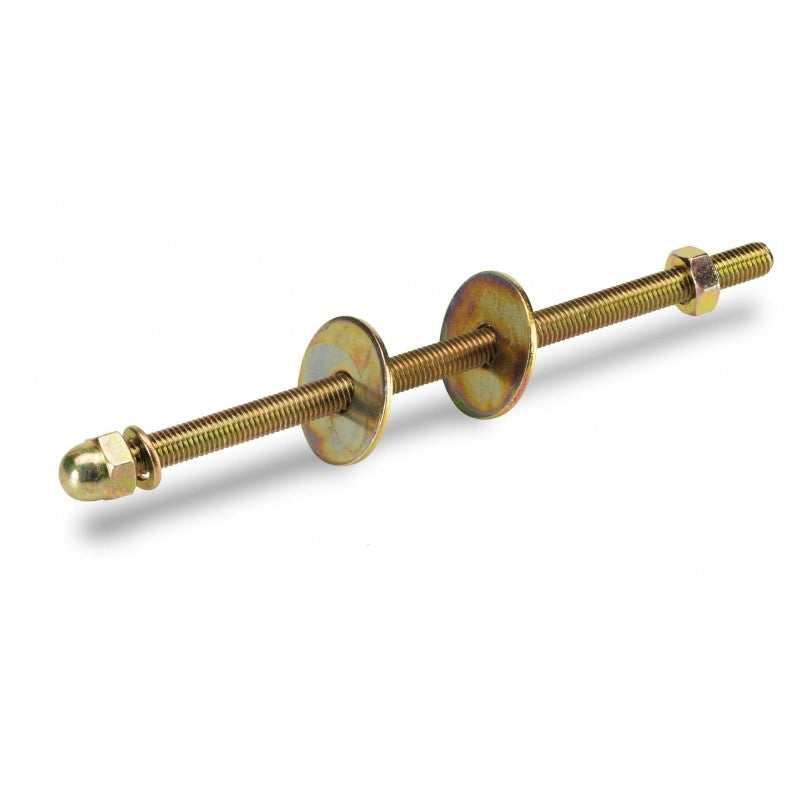Kit fissaggio trave a palo 10x240 mm - 2 pz - Bullone, rondella e dado