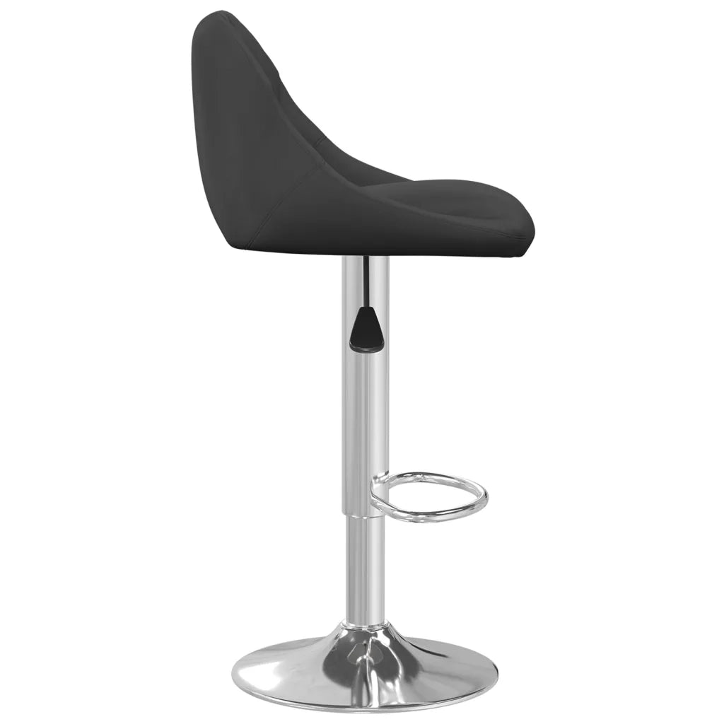 Sgabello da Bar Nero in Velluto cod mxl 70645