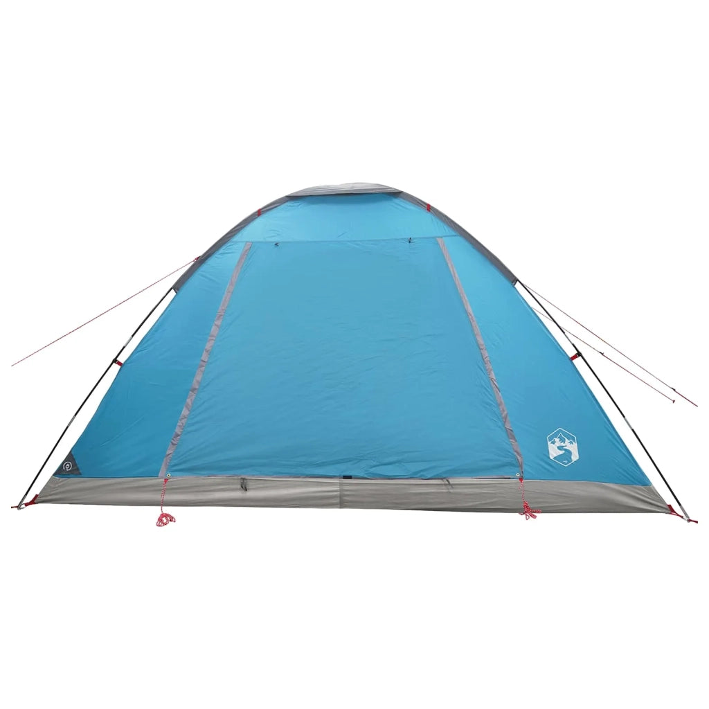 Tenda da campeggio con tetto Blu 6 persone Poliestere e Acciaio 42028653