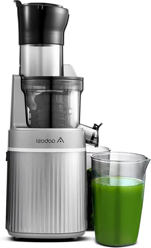 Centrifuga per verdure e frutta 200W con funzione inversa - due misure di filtro - chip intelligente - centrifuga per verdure e frutta grigia