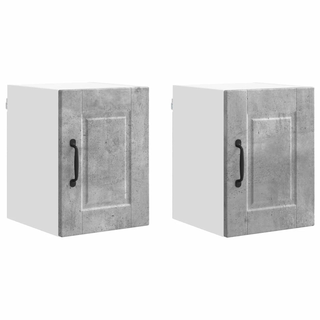 Pannello lavastoviglie 2 pcs Grigio cemento 30 x 31 x 40 cm 885212