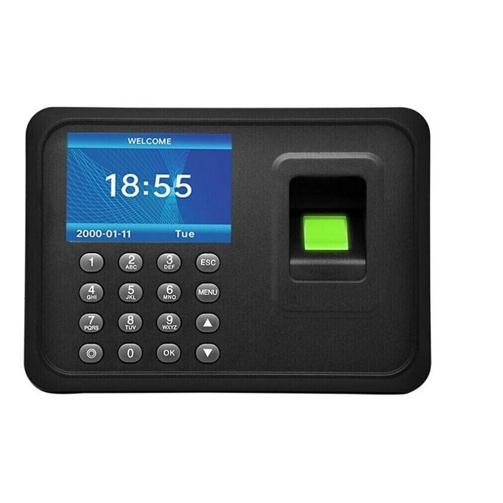 Trade Shop - Marcatempo Impronte Digitali In Italiano Biometrico Controllo Accessi Lettore -