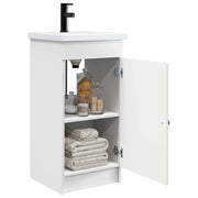 Mobile da bagno con Lavabo | Armadio Lavabo Bianco 42 x 40 x 84,5 cm