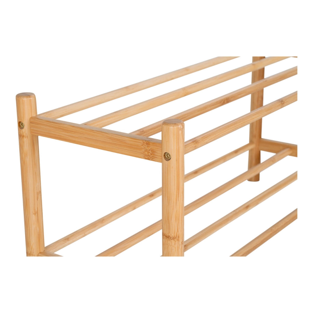 Scarpiera Manaus, Marrone, Bamboo, 27x70x33 cm