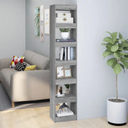 Libreria/Divisorio Grigio Sonoma 40x30x198 cm 813597