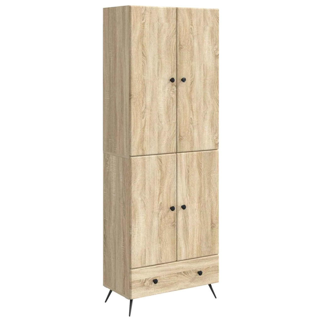 Set di armadi 2 pcs Rovere Sonoma Legno ingegnerizzato