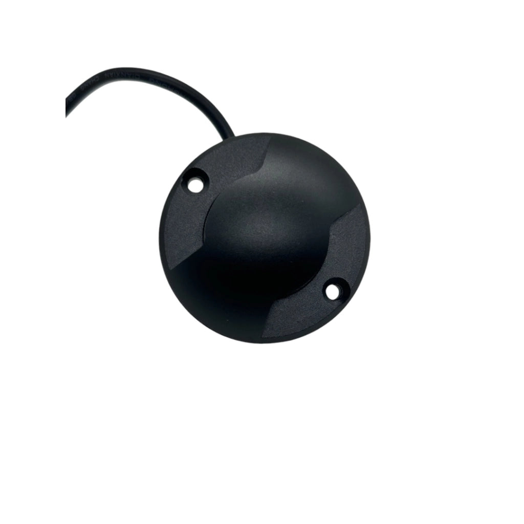FARETTO SEGNAPASSI LED 4W CALPESTABILE NERO LUCE RADENTE DOPPIA FINESTRA 4000K IP65 - IDEALE PER VIALI GIARDINI E PERCORSI ESTERNI