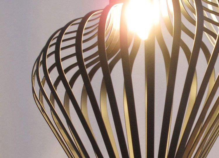 Lampada Da Soffitto Geometrico Nero APP484-1CP