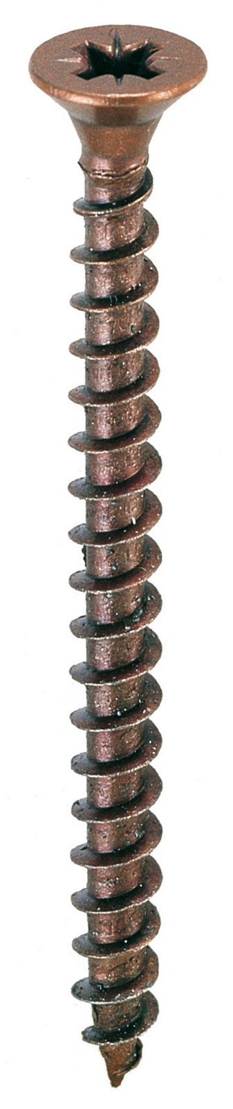 200pz viti a legno testa svasata piana bronzate 5x40 cod:ferx.879