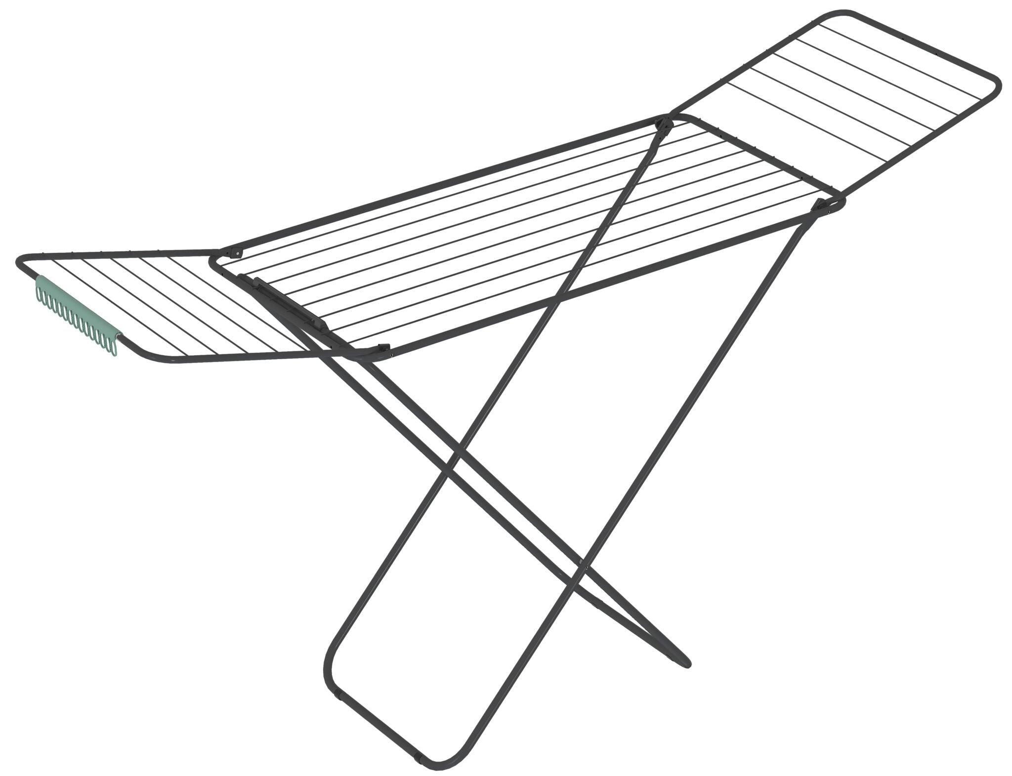 Stendino Stendibiancheria in acciaio 178x114x55 Cm con portagrucce Opale COLOMBO