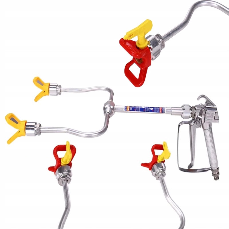 Lancia Doppia Airless TwinSpray SteelPro 7/8 – Acciaio Inox, Compatibile con Pistole 7/8" Graco/Wagner