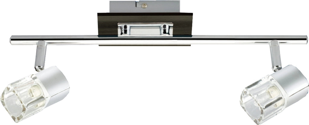 Plafoniera/applique Candellux CAVA 2xG9 cristallo cromo