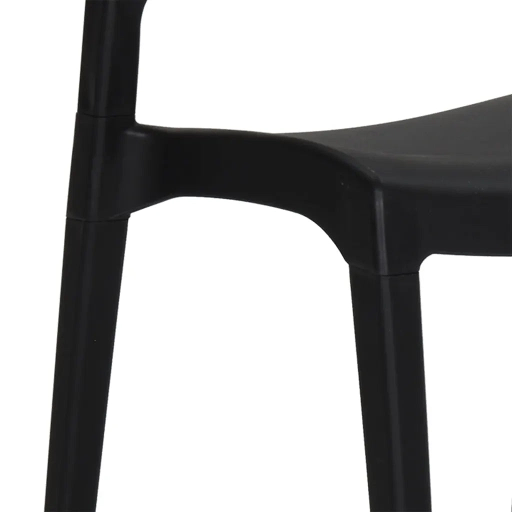 Sedie da Giardino 2 pz in Polipropilene Antracite 317728