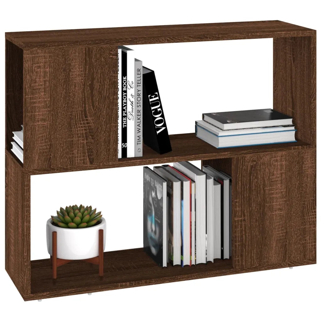 Libreria/Divisorio Rovere Marrone 80x24x63 cm 826646