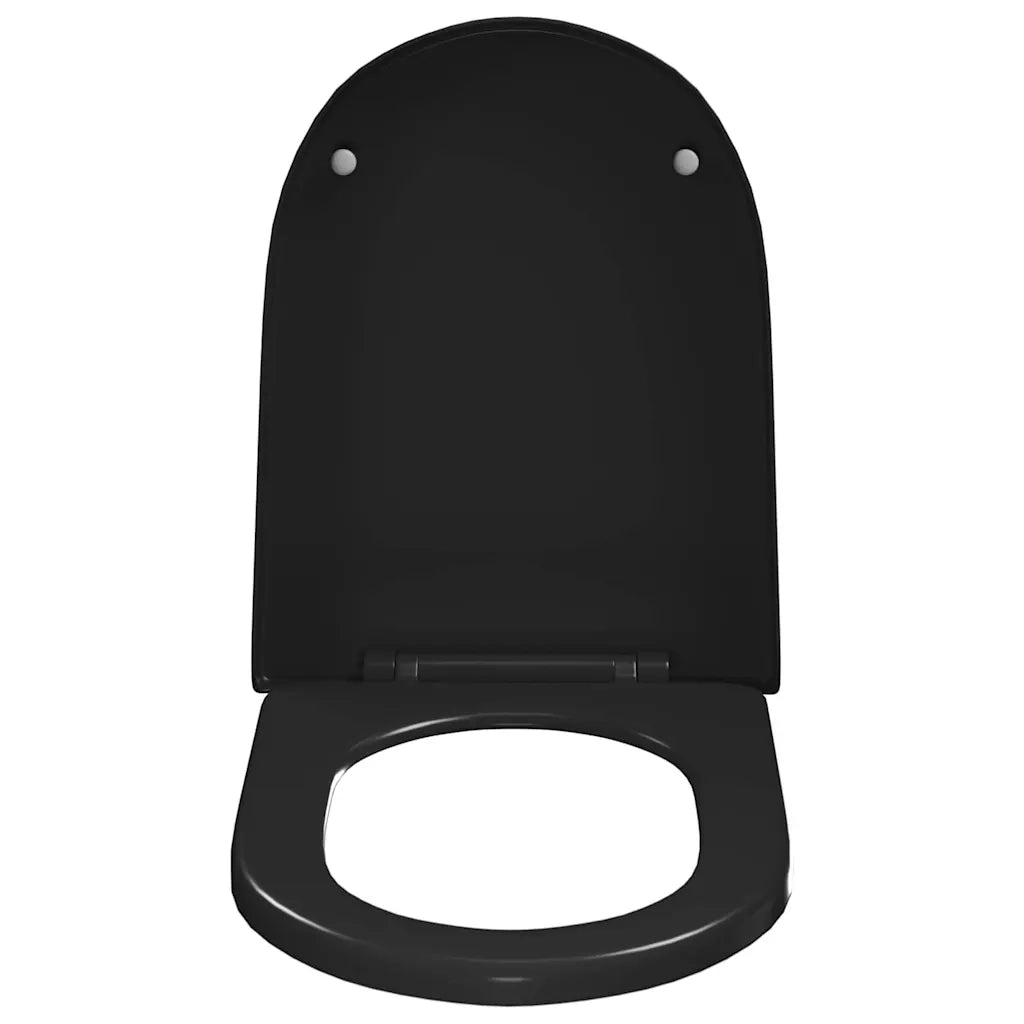 Copriwater Ammortizzato a Sgancio Rapido Nero cod mxl 53435