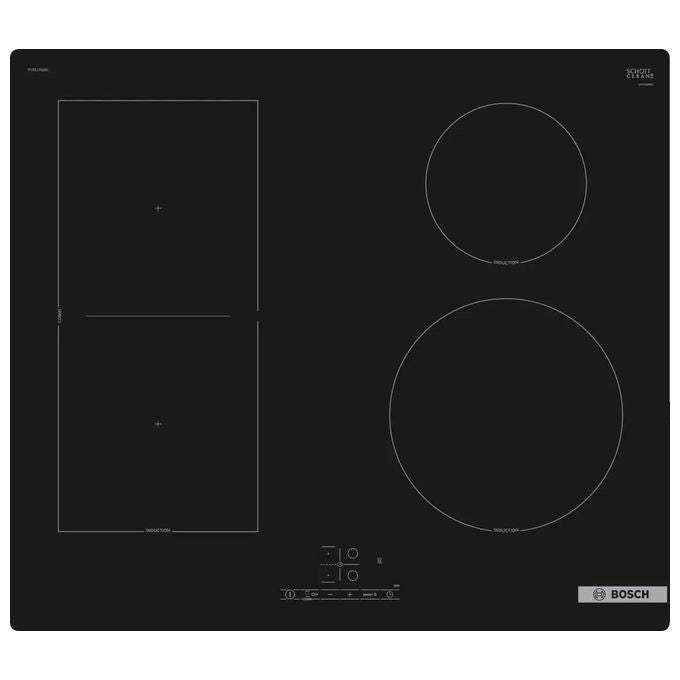 Bosch Serie 4 PVS61RBB5E Piano cottura a induzione 60 cm Nero, senza profili