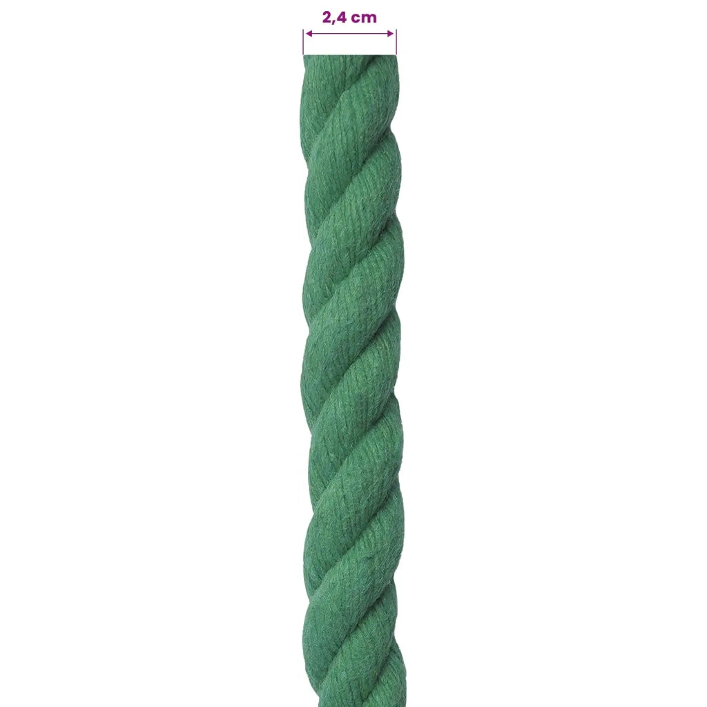 Corda Verde 2,4 x 2,4 x 2500 cm Cotone 42011974