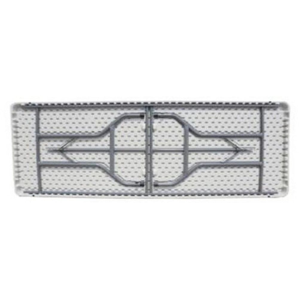 Tavolo Catering 180x75x74 h cm in Acciaio Bianco
