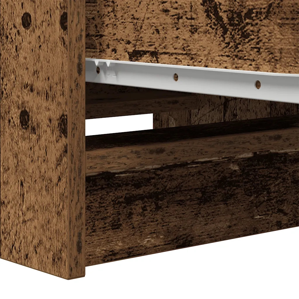 Credenza-Buffet-Armadio da cucina Legno Antico 37,5x35x99 cm in Legno Multistrato