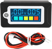 Contatore di Batteria di Accensione Contatore di Batteria di Carica Detector di Batteria di Accumulo LCD Display Ternario per Batterie Lithium Resterente per DIY Elettronico