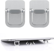 Altezza laptop Portatile sostituto di tastiera portatile Stand per laptop pieghevole Pedane per laptop anti-slip Cuscino anti-slip per laptop in metallo