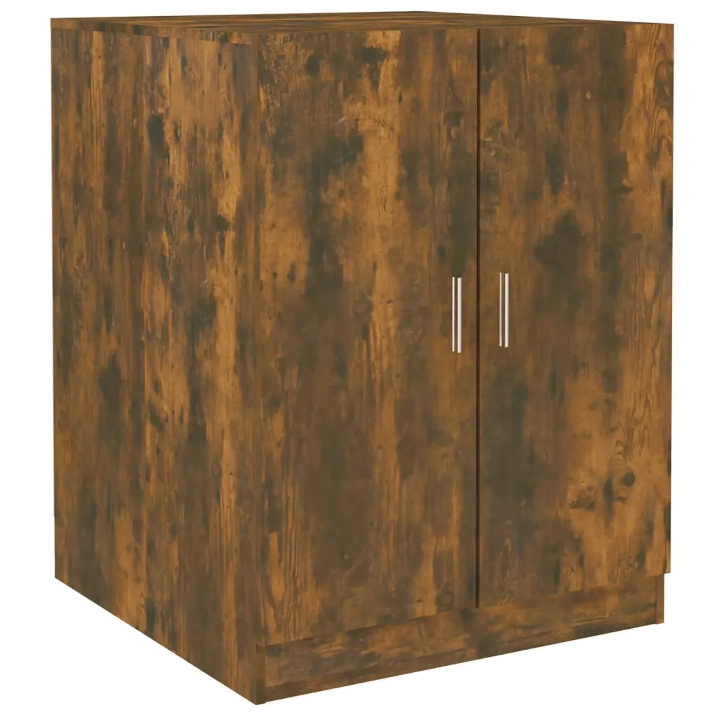 Mobile per Lavatrice Rovere Fumo in Legno Multistrato 3120182