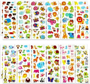 Etichette per animali 24 pezzi - Etichette per bambini - Etichette di proprietà - Resistenti all'acqua - Multicolore - Adatti per bambini