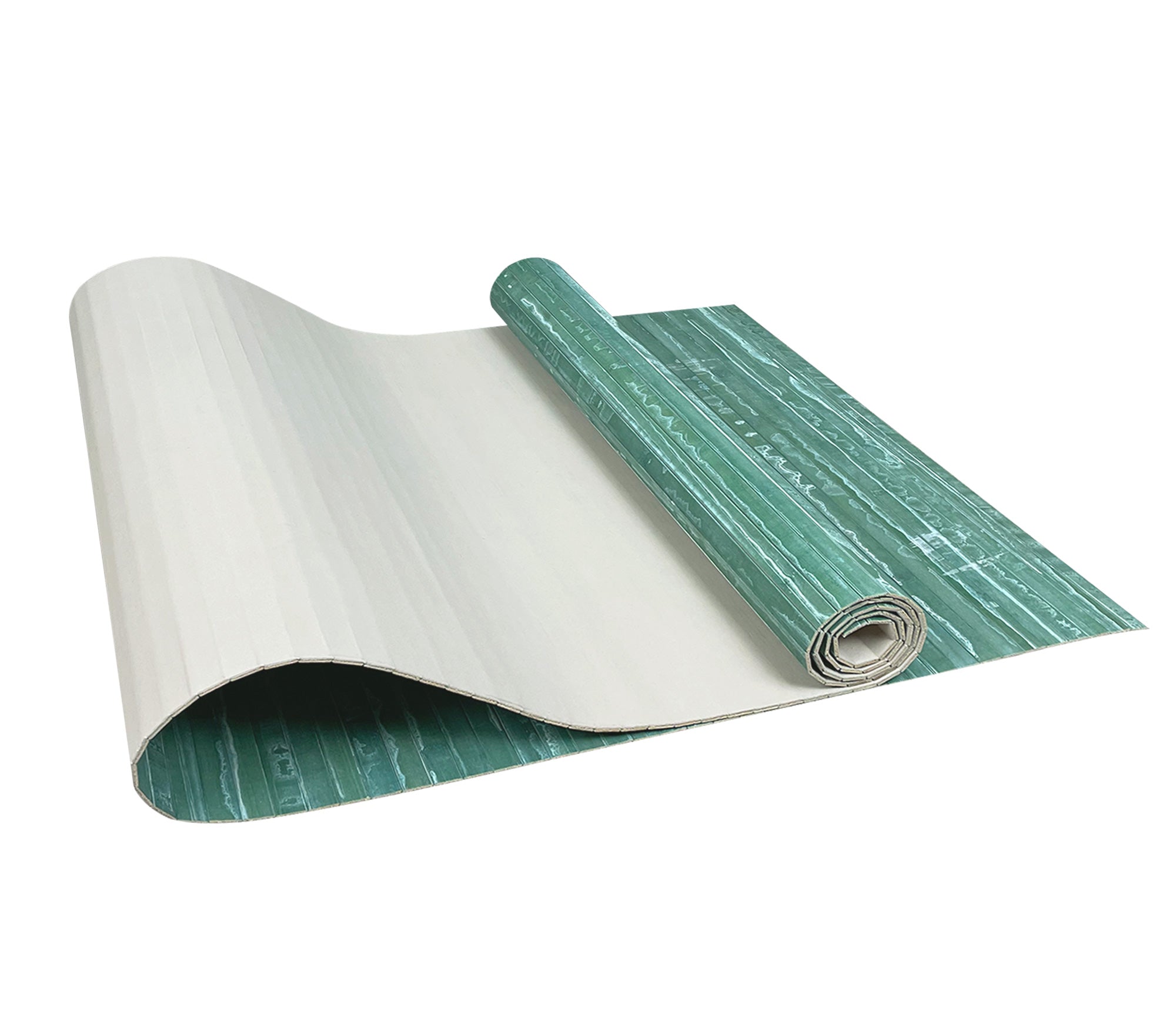 Tappeto Passatoia In Vero Bamboo Tappeto Cucina Ingresso In Legno Antiscivolo Aderente Lavabile E Antimacchia Tagliabile  - Anice - 50x350 cm