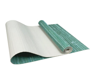 Tappeto Passatoia In Vero Bamboo Tappeto Cucina Ingresso In Legno Antiscivolo Aderente Lavabile E Antimacchia Tagliabile  - Anice - 50x350 cm